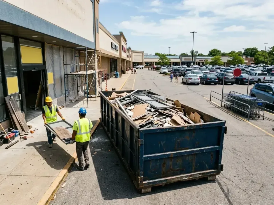 retail-store-renovation-debris-003 — frequently asked questions, Roll-off Dumpster Rentals in Steep Falls, ME